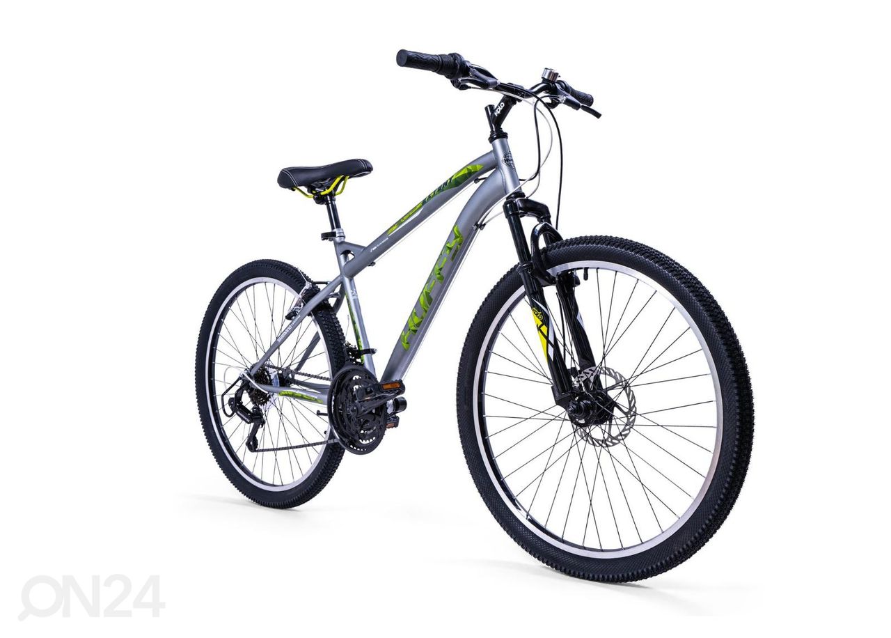 Laste maastikuratas 26 tolli Huffy Extent Matte Gunmetal suurendatud