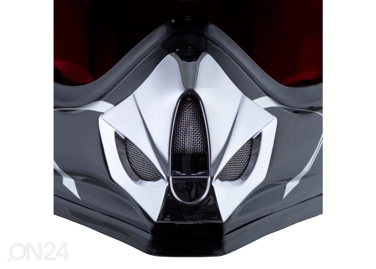 Laste motokrossi kiiver V310 W-Tec suurus M 51-52 cm suurendatud