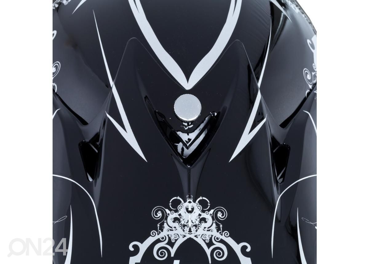 Laste motokrossi kiiver V310 W-Tec suurus M 51-52 cm suurendatud