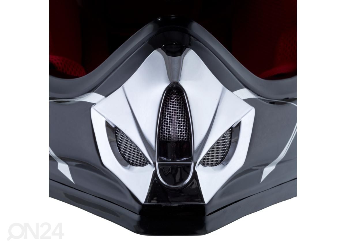 Laste motokrossi kiiver V310 W-Tec suurus M 51-52 cm suurendatud
