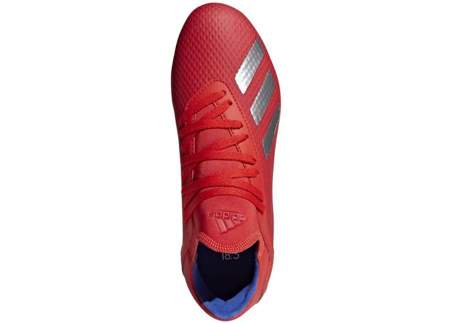 Laste muru jalgpallijalatsid adidas X 18.3 FG Jr BB9371 suurendatud