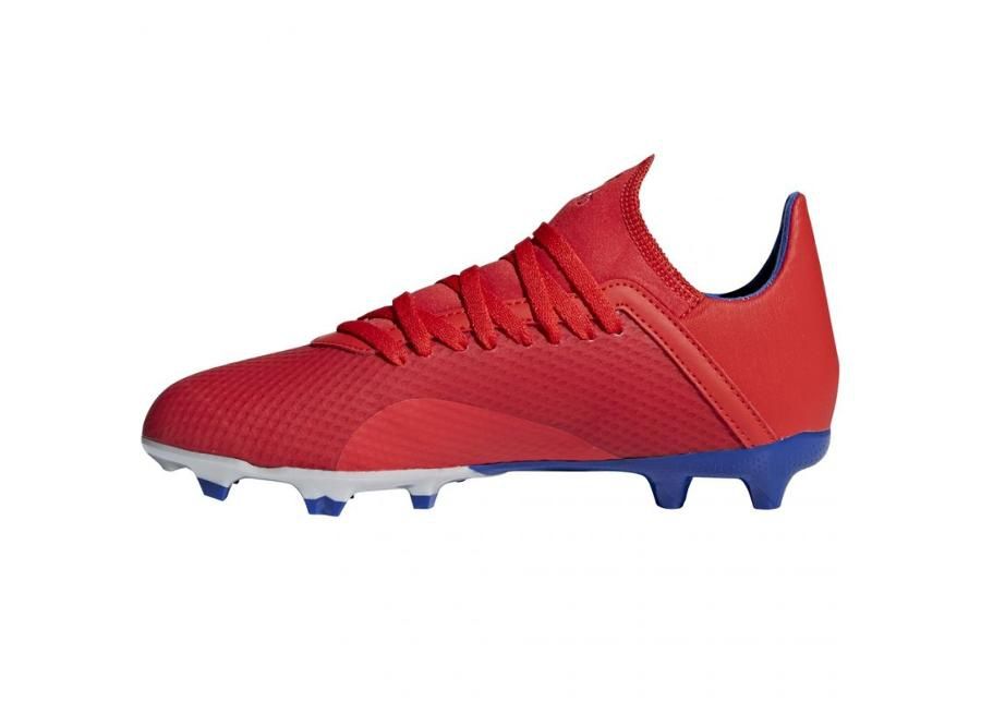 Laste muru jalgpallijalatsid adidas X 18.3 FG Jr BB9371 suurendatud