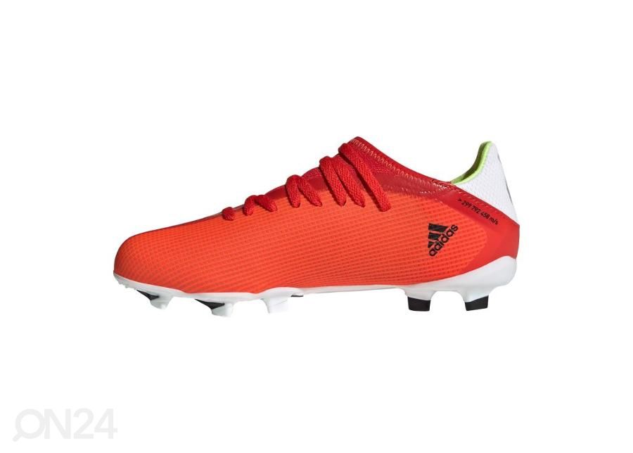 Laste muru jalgpallijalatsid Adidas X Speedflow.3 FG suurendatud