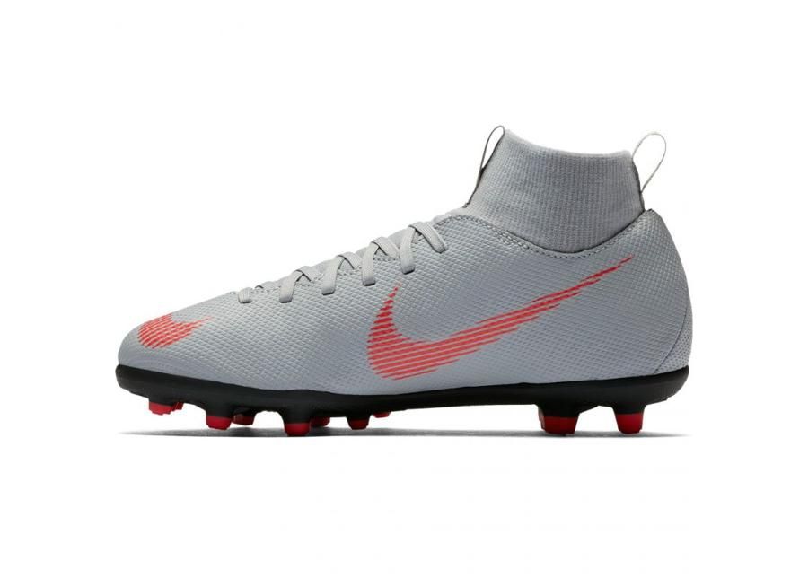 Laste muru jalgpallijalatsid Nike Mercurial Superfly 6 Club MG JR AH7339 060 biały suurendatud