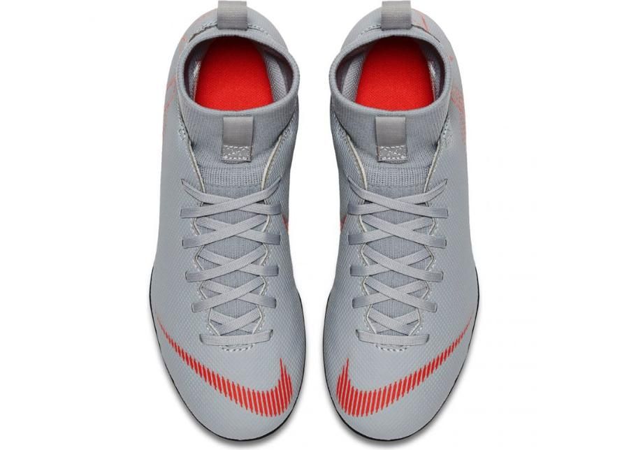 Laste muru jalgpallijalatsid Nike Mercurial Superfly 6 Club MG JR AH7339 060 biały suurendatud