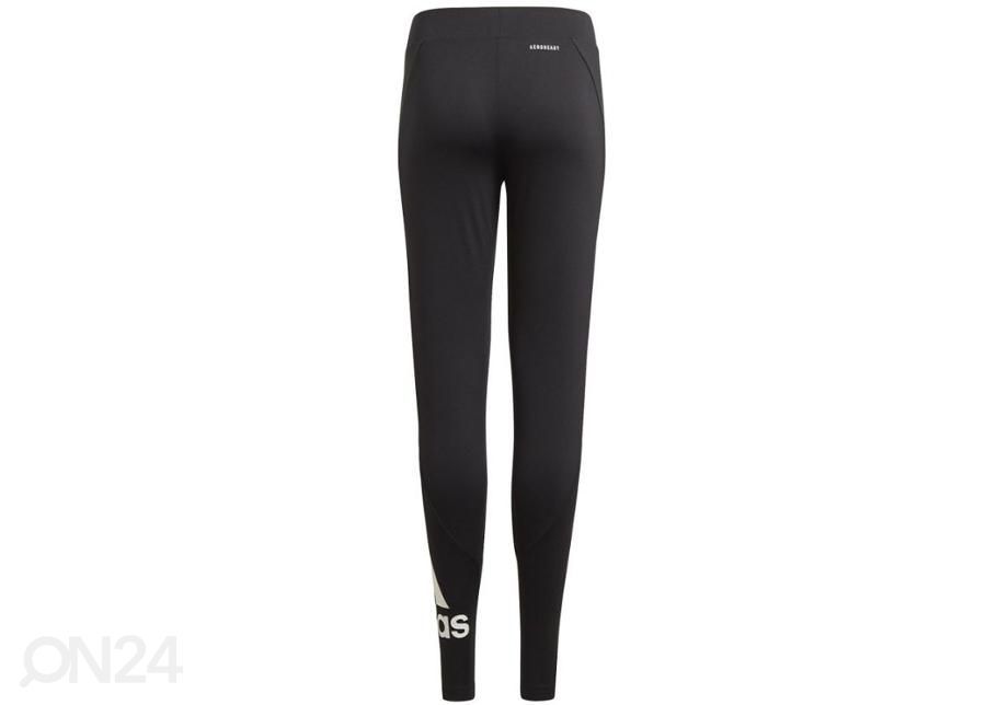 Laste pikad treeningretuusid Adidas Girls D2M Tight suurendatud