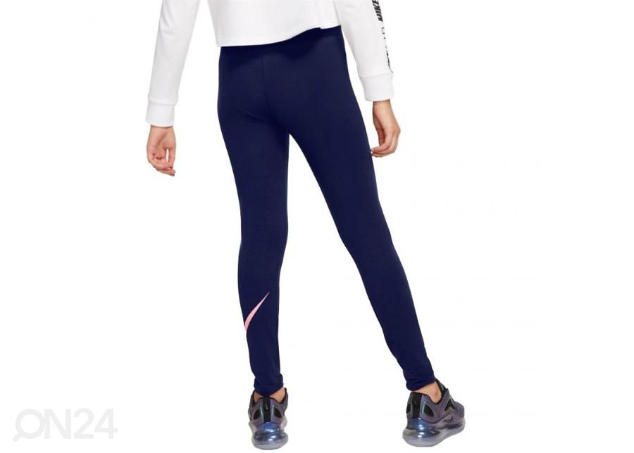 Laste pikad vabaajaretuusid Nike NSW Favorites Swsh Legging suurendatud