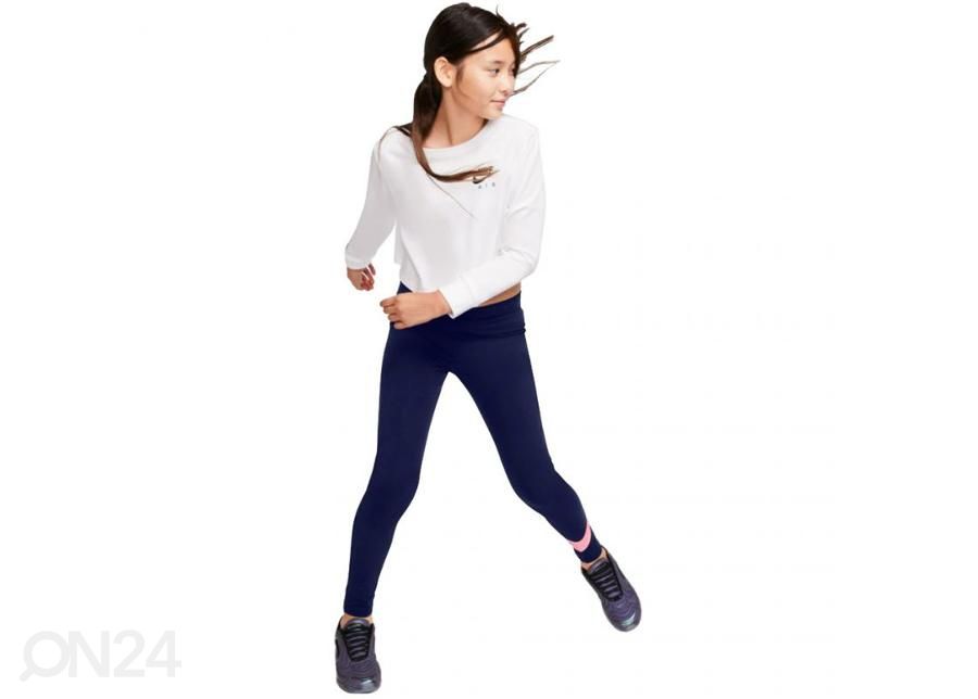 Laste pikad vabaajaretuusid Nike NSW Favorites Swsh Legging suurendatud