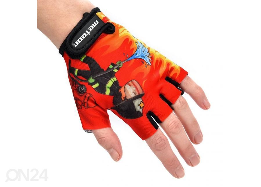 Laste rattakindad Meteor Firefighter suurendatud