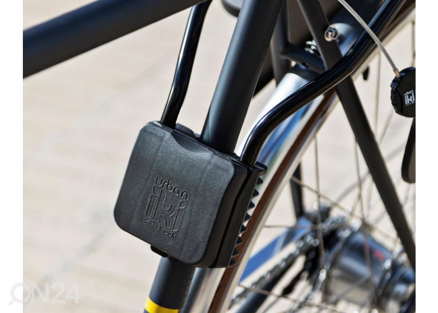 Laste rattatool Urban Iki Sakura Pink + Shinju White raamikinnitusega suurendatud