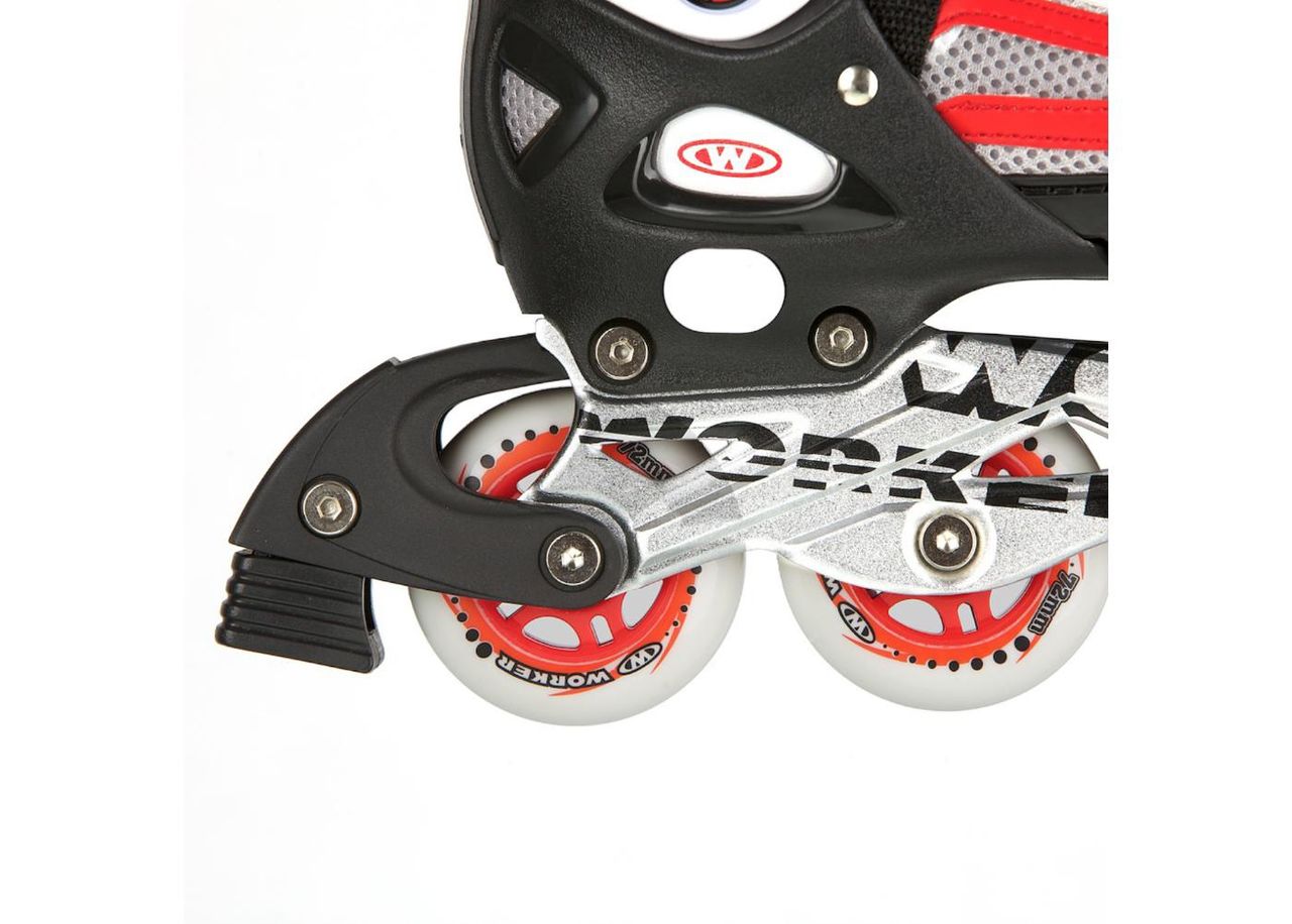Laste rulluisud/uisud reguleeritavad Nolan 2in1 in-line skates WORKER suurendatud