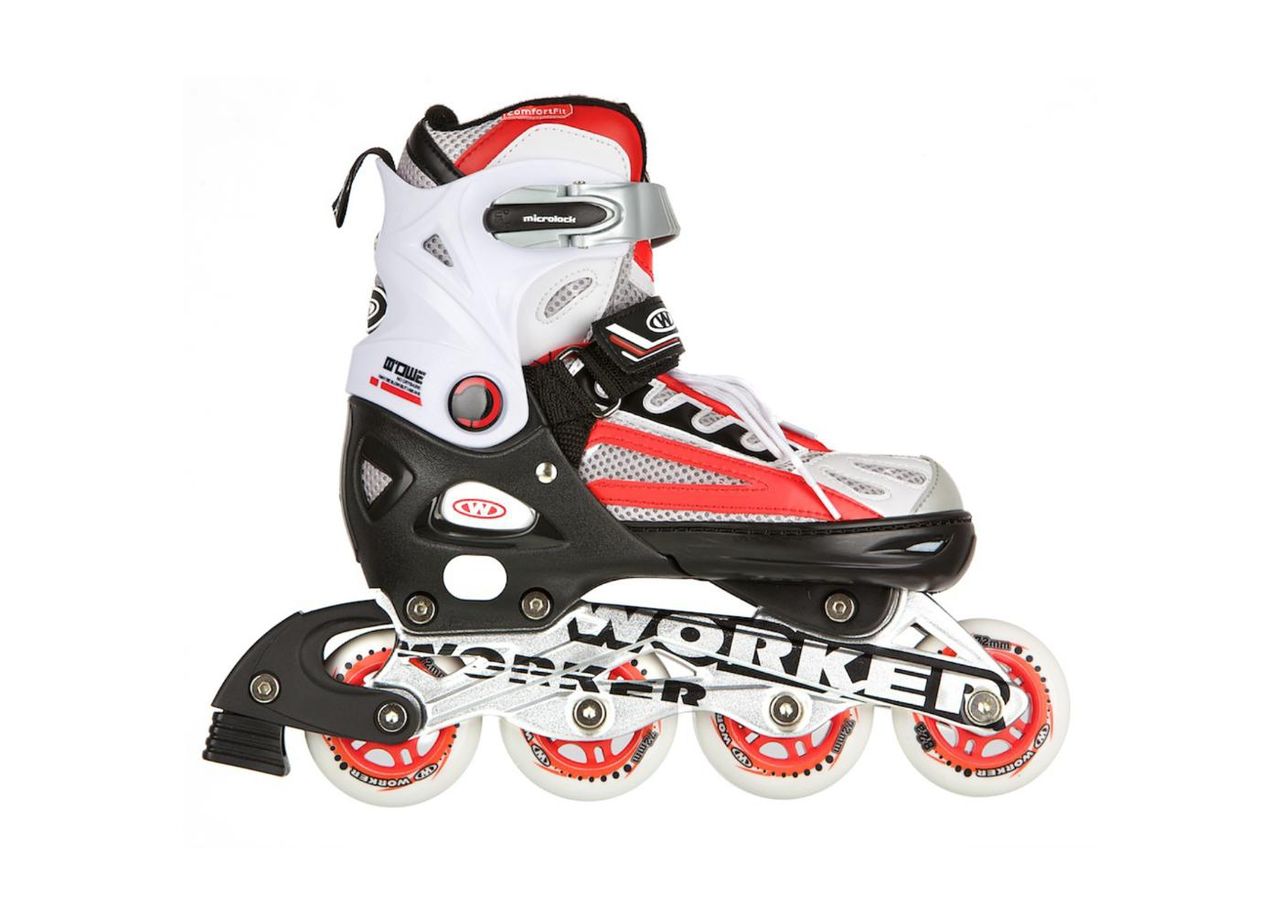 Laste rulluisud/uisud reguleeritavad Nolan 2in1 in-line skates WORKER suurendatud