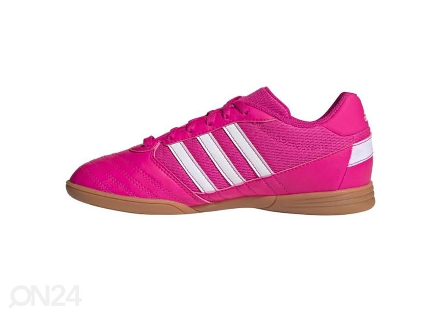 Laste saali jalgpallijalatsid Adidas Super Sala suurendatud