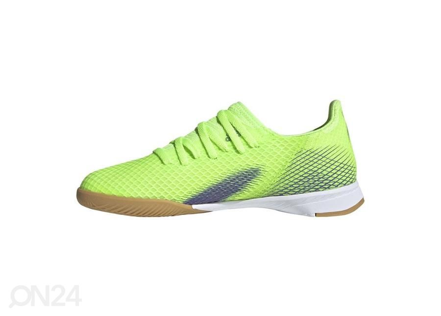 Laste saali jalgpallijalatsid Adidas X Ghosted.3 IN Jr suurendatud