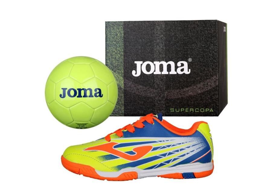 Laste saali jalgpallijalatsid Joma Super Copa JR IN SCJS.911.IN suurendatud