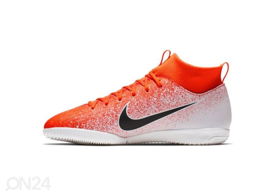 Laste saali jalgpallijalatsid Nike Mercurial SuperflyX 6 Academy IC JR AH7343-801 suurendatud