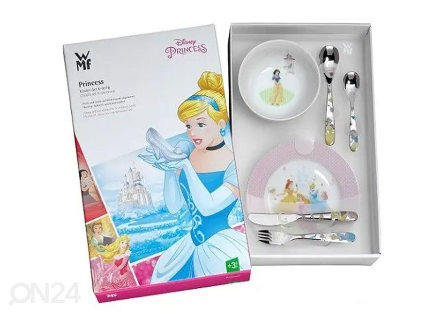 Laste sööginõude komplekt WMF Disney 6-osaline suurendatud