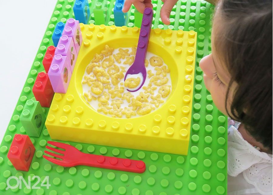 Laste söögiriistade komplekt Placematix suurendatud