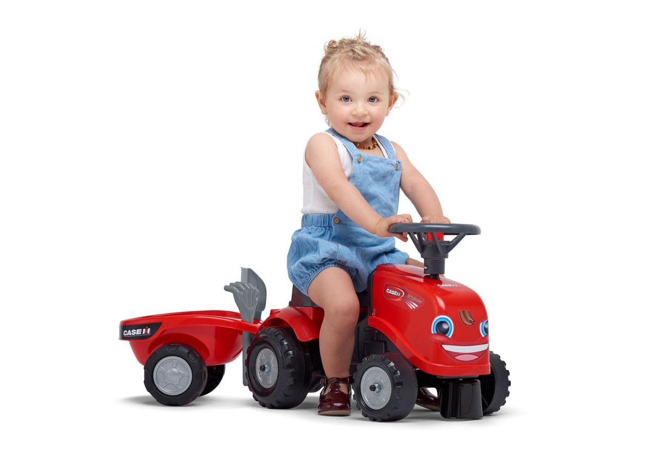 Laste traktor Baby Case IH Volare suurendatud
