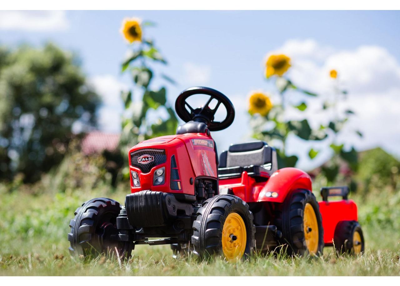 Laste traktor Supercharger suurendatud