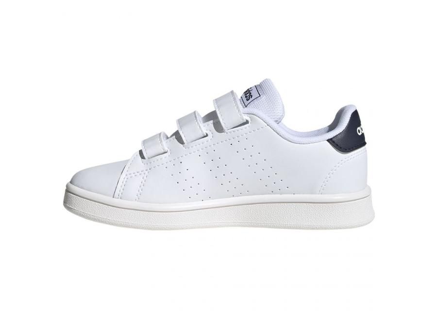 Laste vabaajajalatsid adidas Advantage C JR FW2589 suurendatud