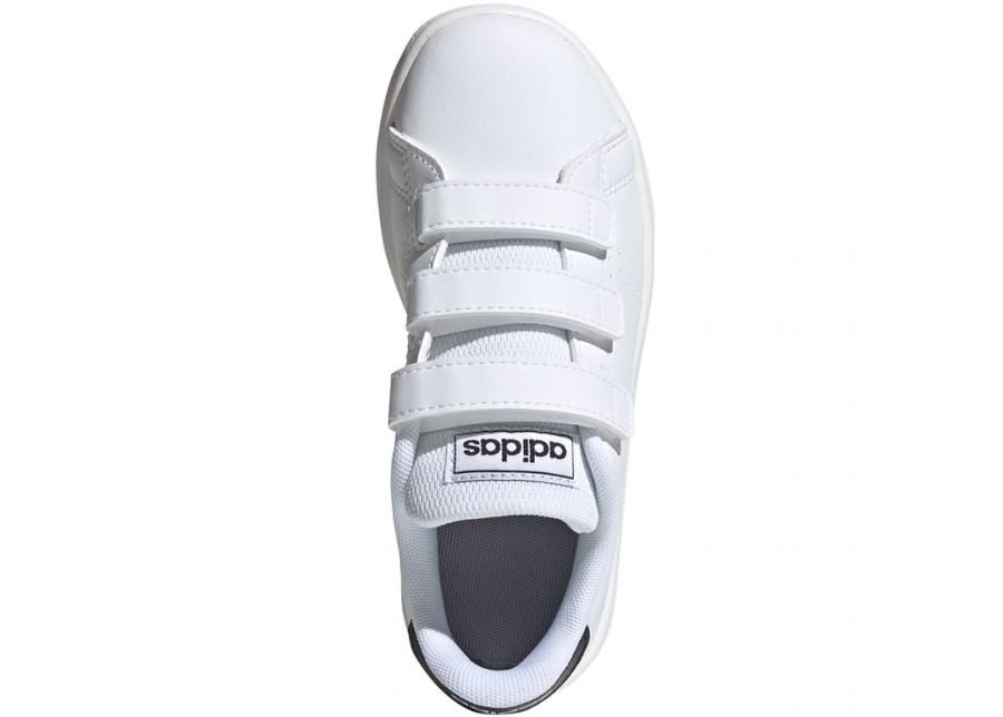 Laste vabaajajalatsid adidas Advantage C JR FW2589 suurendatud