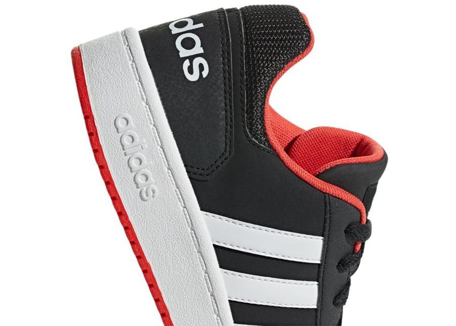 Laste vabaajajalatsid adidas Hoops 2.0 Jr B76067 suurendatud