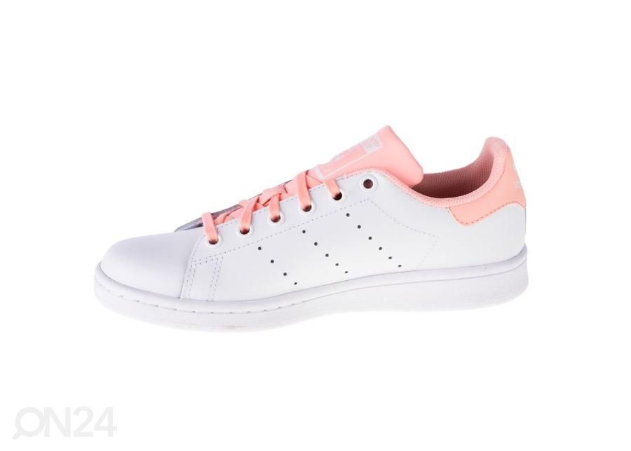 Laste vabaajajalatsid Adidas Stan Smith Jr suurendatud