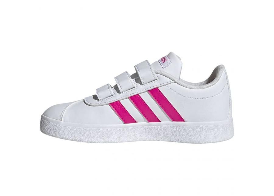 Laste vabaajajalatsid adidas VL Court 2.0 CMF C JR EG3880 suurendatud