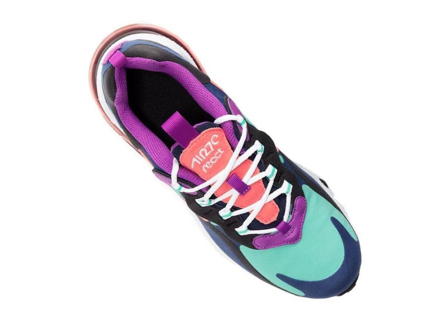 Laste vabaajajalatsid Nike Air Max 270 React Jr BQ0103-402 suurendatud