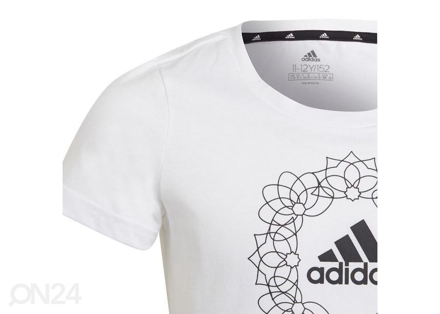 Laste vabaajasärk Adidas G GFX Tee 1 suurendatud