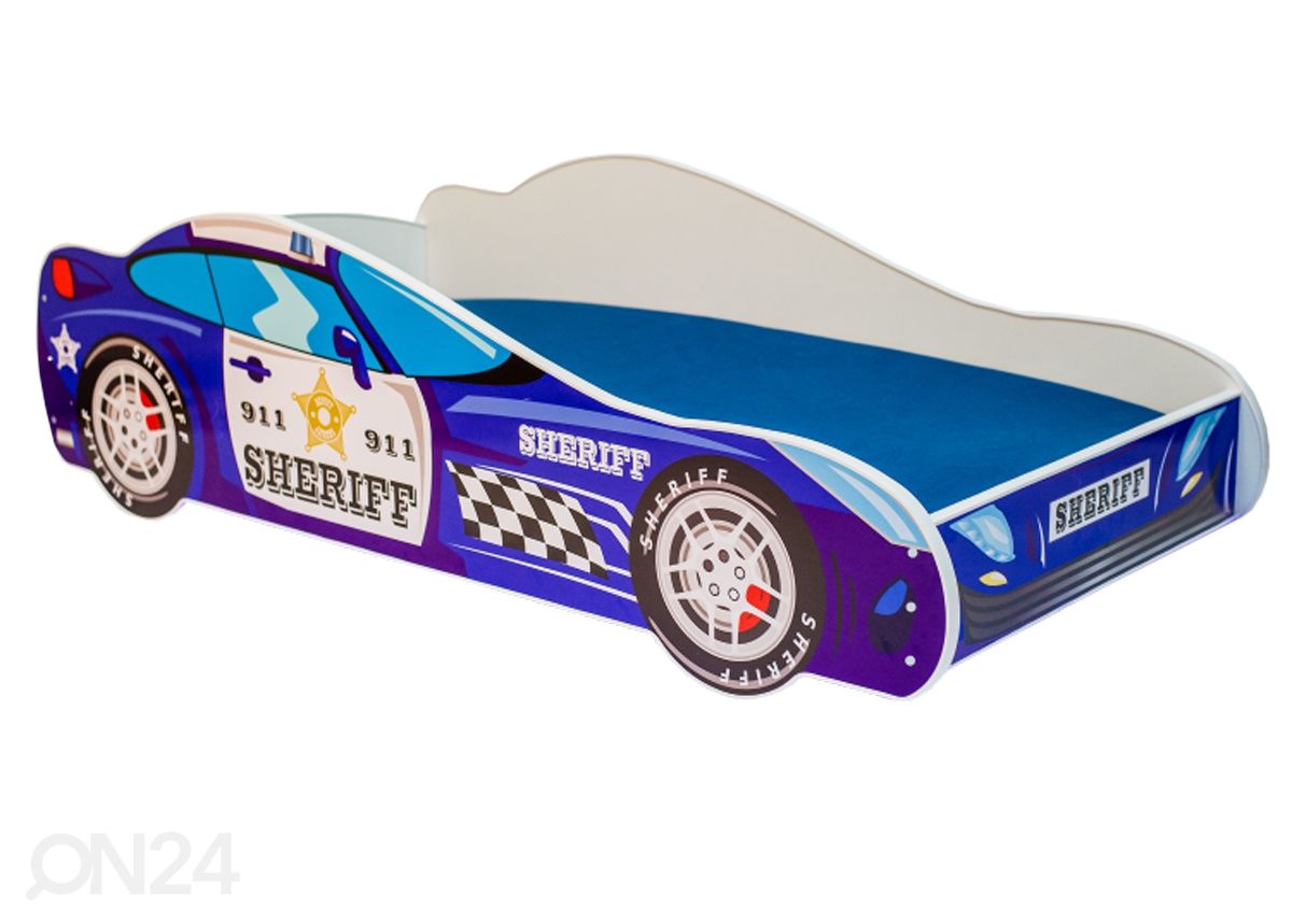 Lastevoodi auto 70x140 cm suurendatud