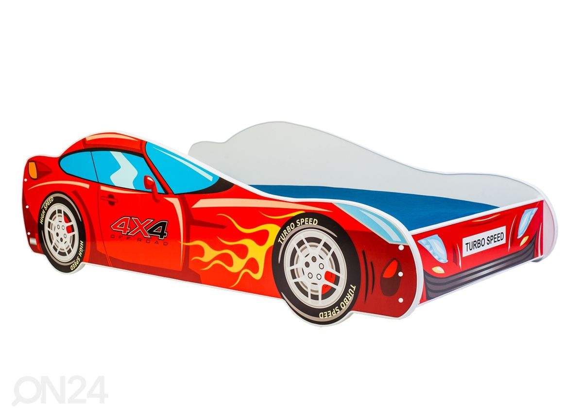 Lastevoodi auto 80x160 cm suurendatud