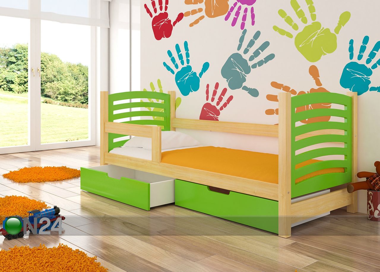 Lastevoodi komplekt 75x180 cm suurendatud