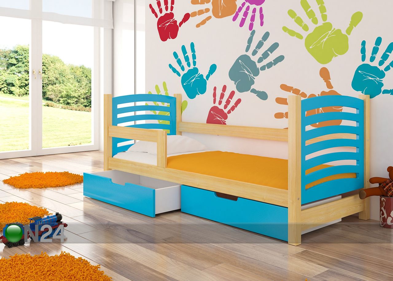 Lastevoodi komplekt 75x180 cm suurendatud