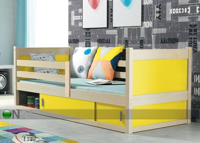 Lastevoodi komplekt 90x200 cm suurendatud