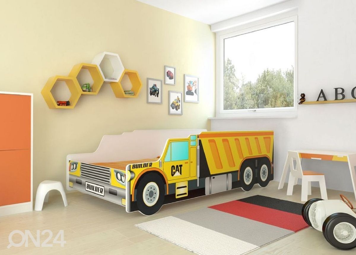 Lastevoodi veoauto 80x160 cm suurendatud