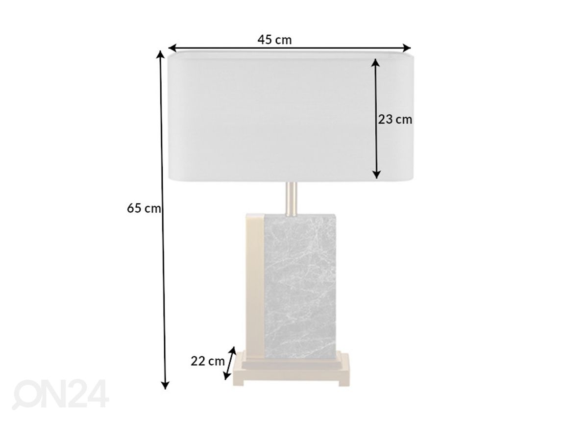 Laualamp Elegancia suurendatud