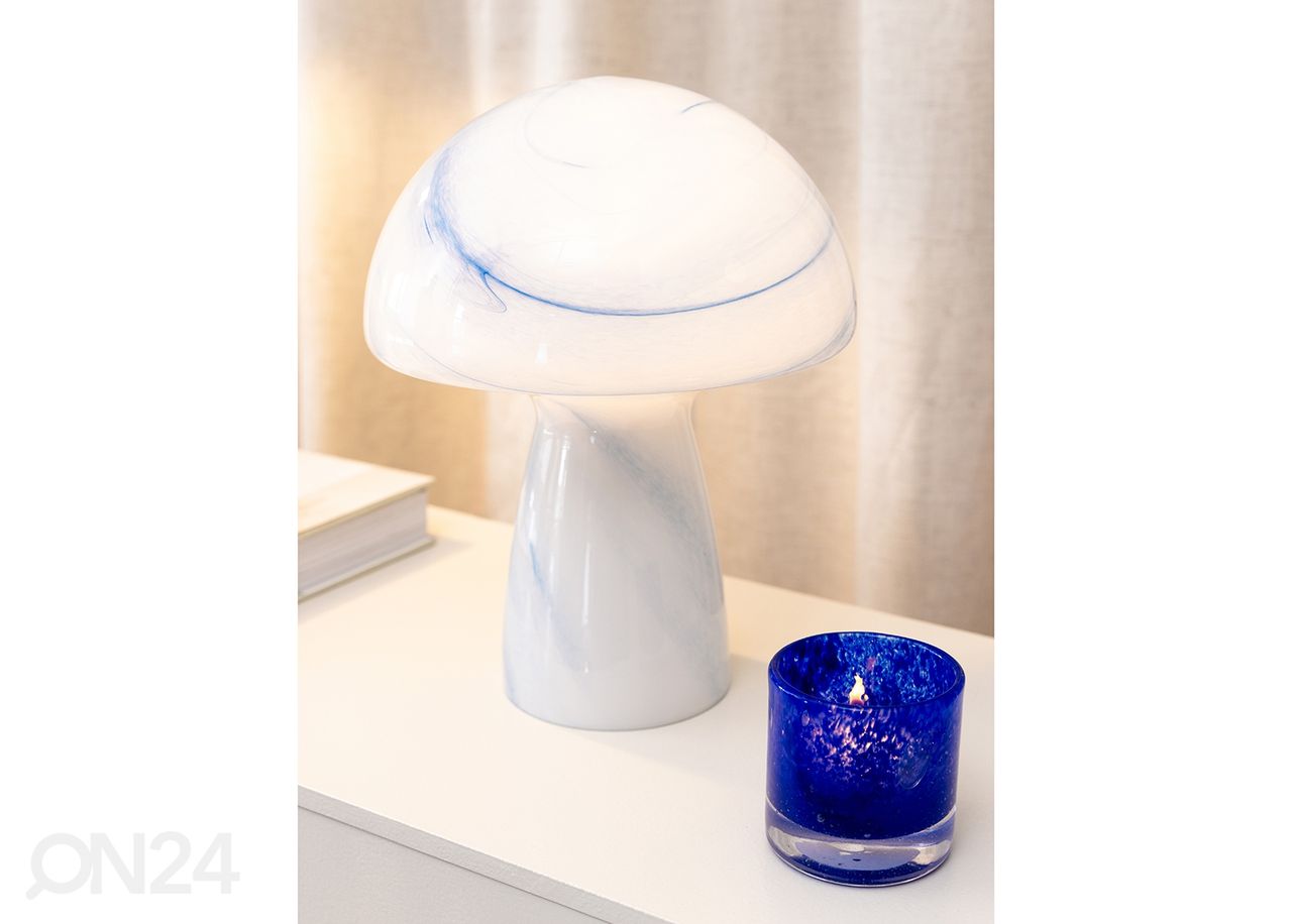 Laualamp Fungo Swirl 22, sinine suurendatud