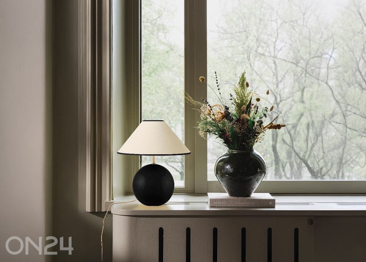 Laualamp Iris 35, must suurendatud