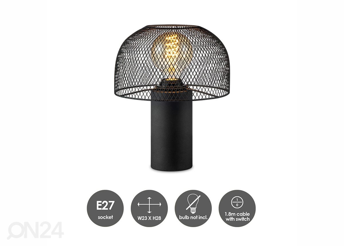 Laualamp Mushroom suurendatud