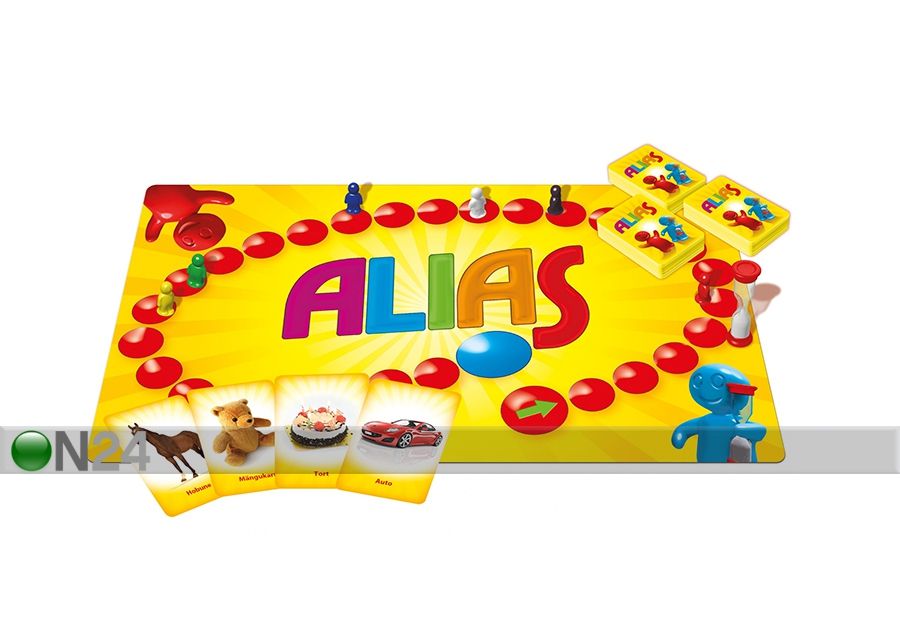Lauamäng Laste Alias suurendatud