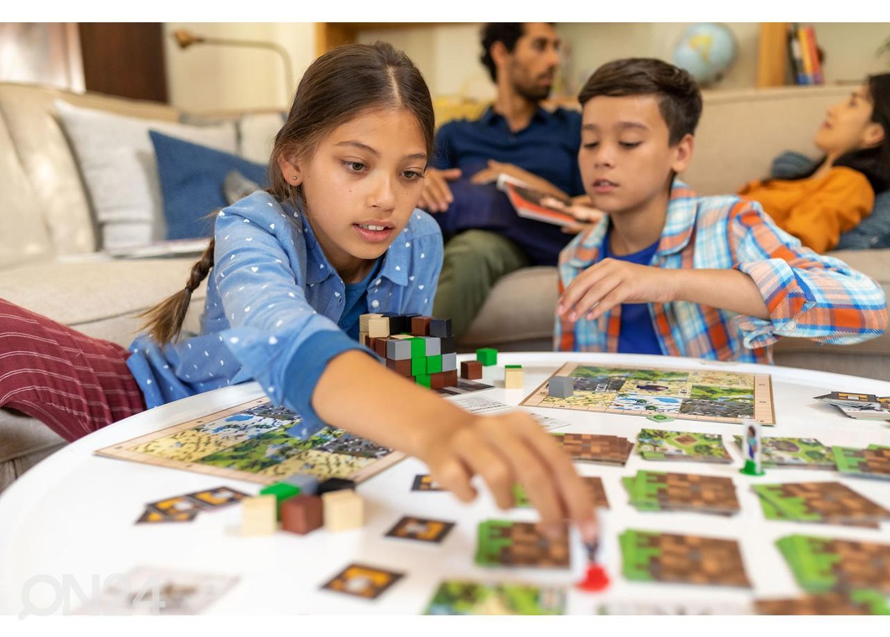 Lauamäng Minecraft Builders & Biomes Ravensburger suurendatud