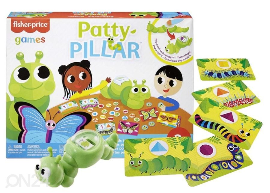 Lauamäng Patty-Pillar Fisher Price suurendatud