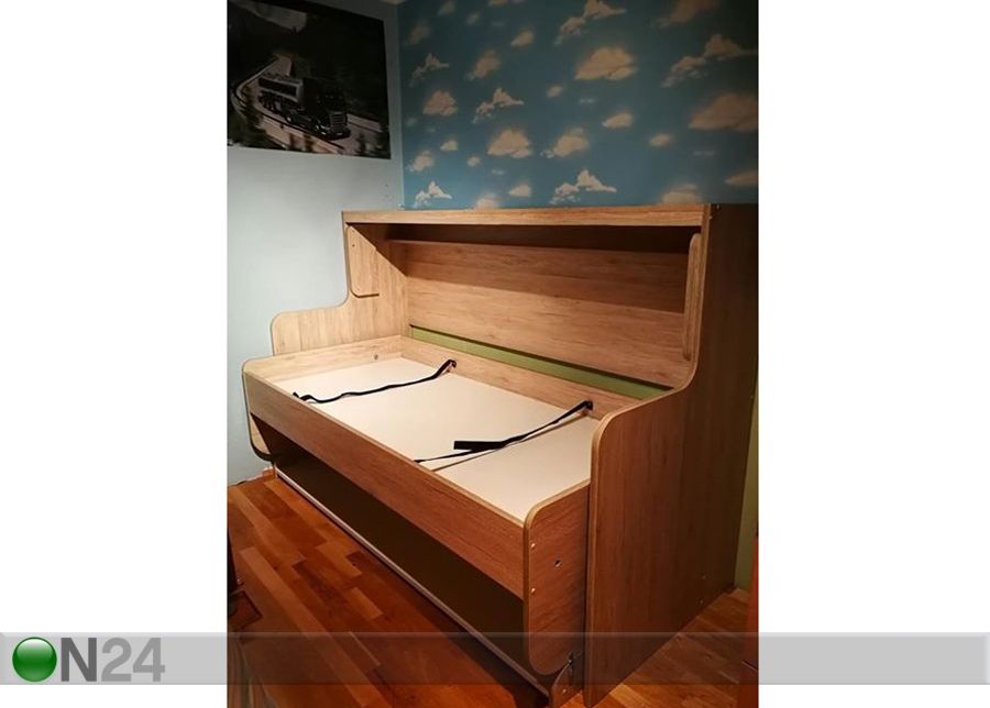 Laud-voodi 90x190 cm suurendatud