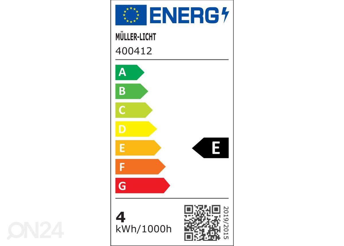 LED elektripirn reguleeritav E14 4 W 2 tk suurendatud
