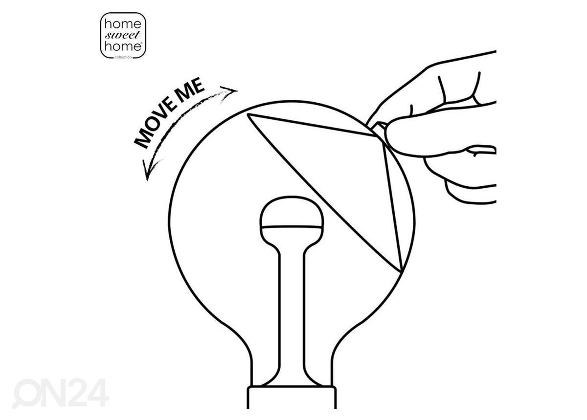 LED pirn Move Me cone, E27, 5,5W suurendatud