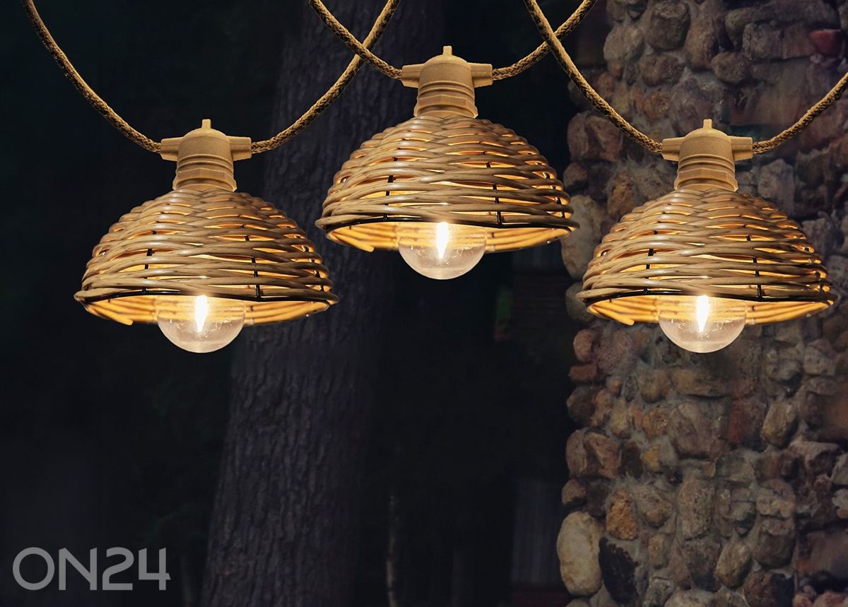 LED valguskett Charm 10-LED pirni / 4,5 m suurendatud
