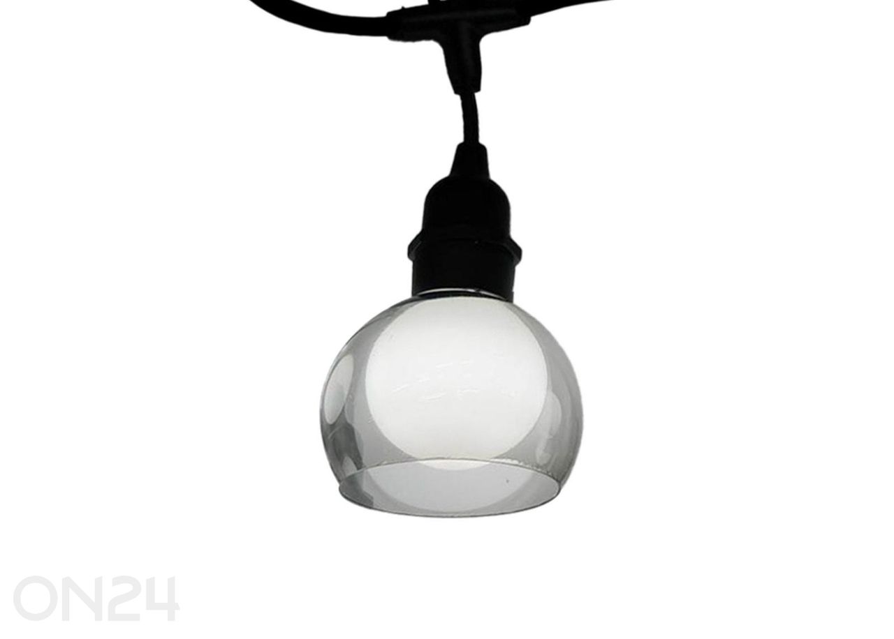LED valguskett Flicker 10-LED pirni / 4,5 m suurendatud