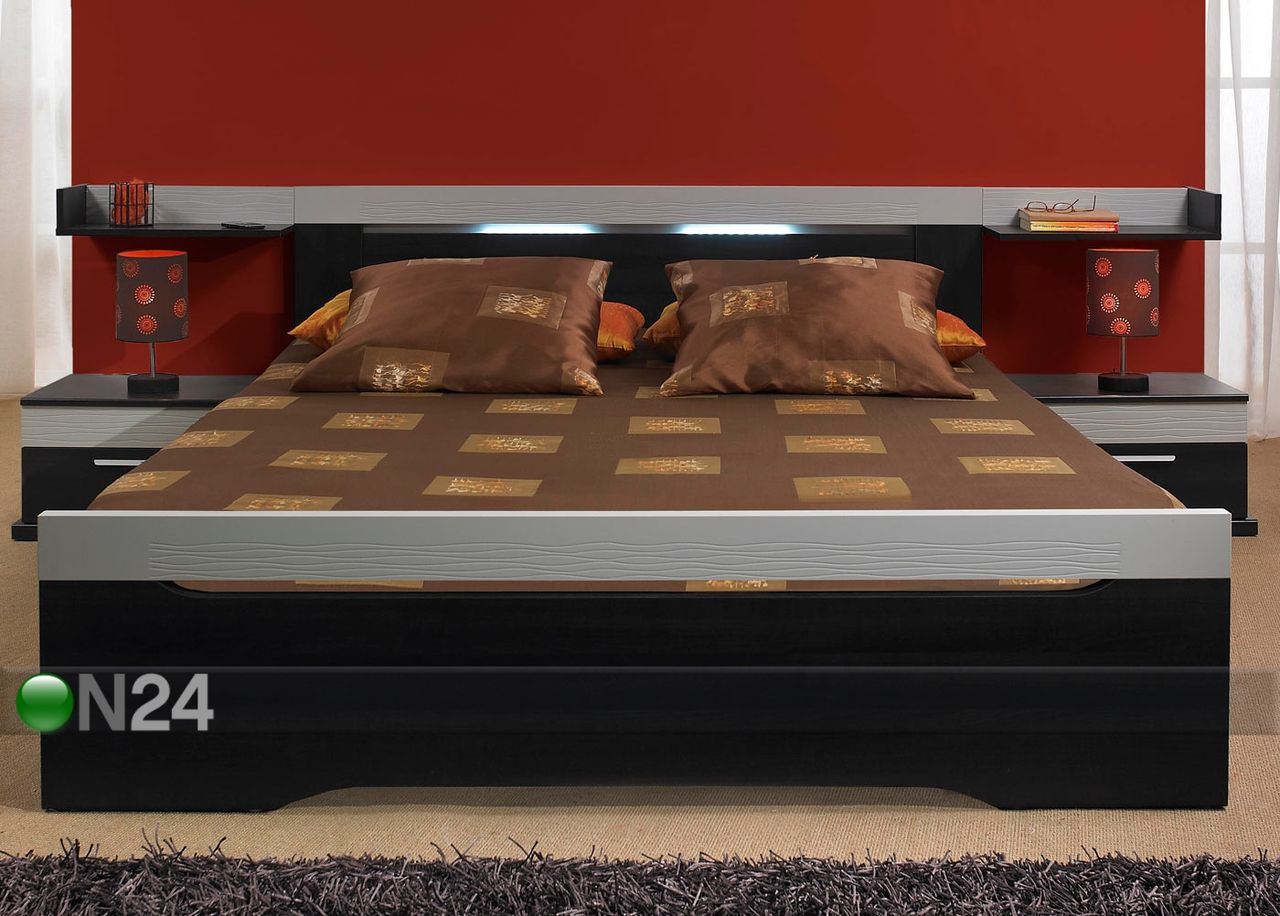 LED-valgustite komplekt voodile Perla ja Perla oak suurendatud